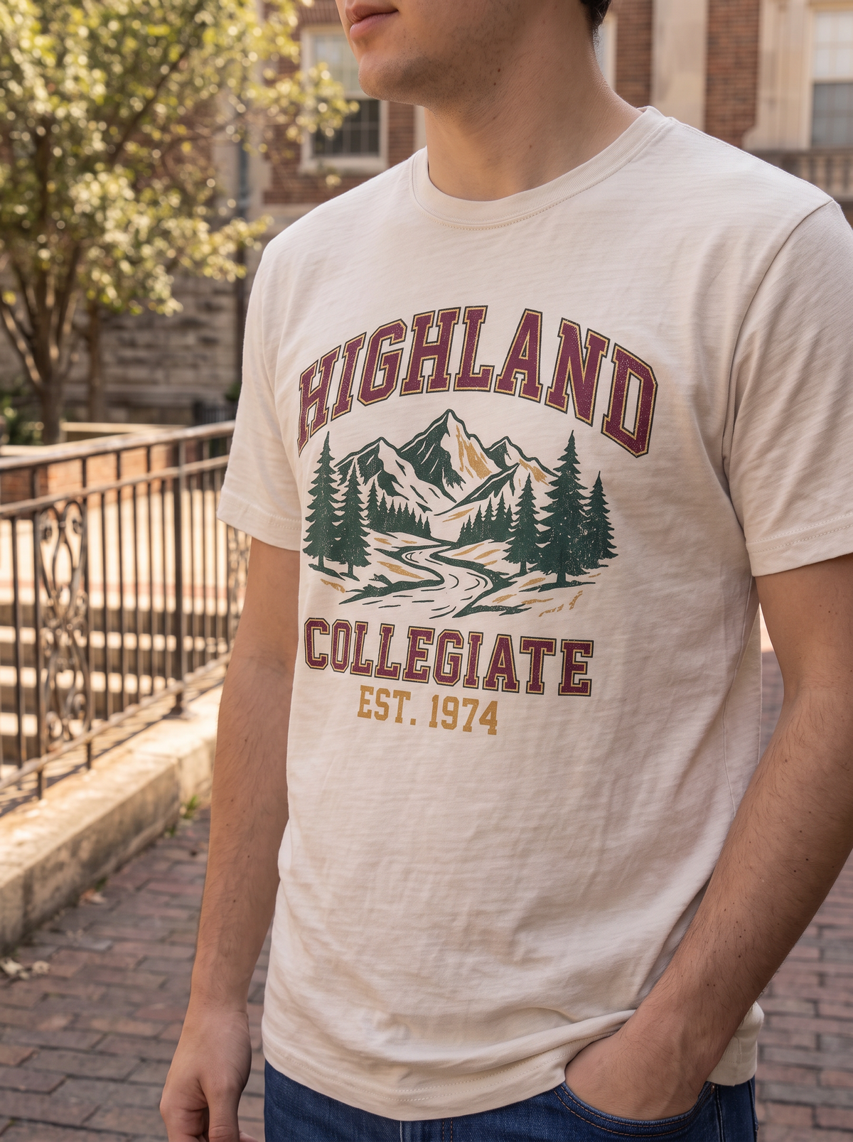 Highland Collegiate Tee