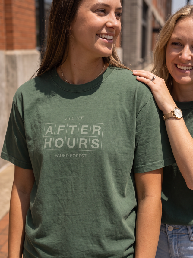 After Hours Grid Tee