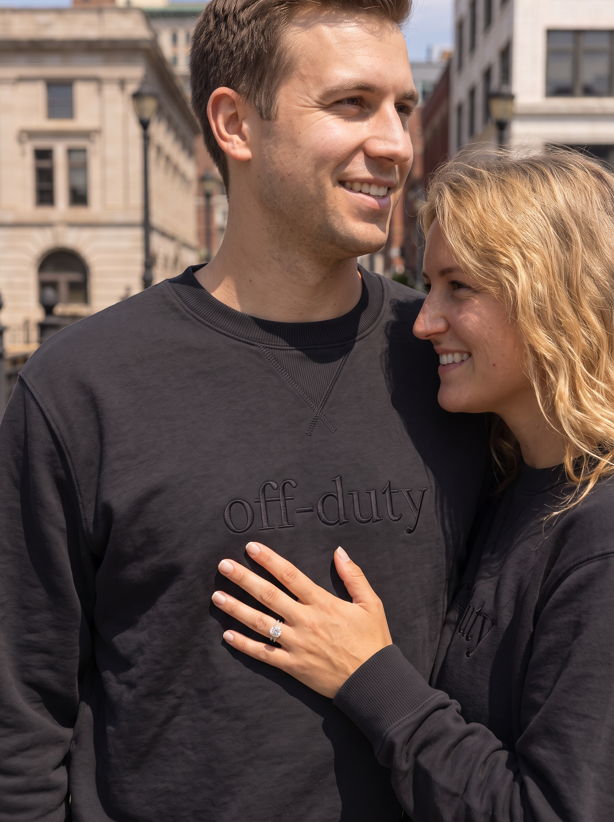 Off Duty Tonal Crewneck