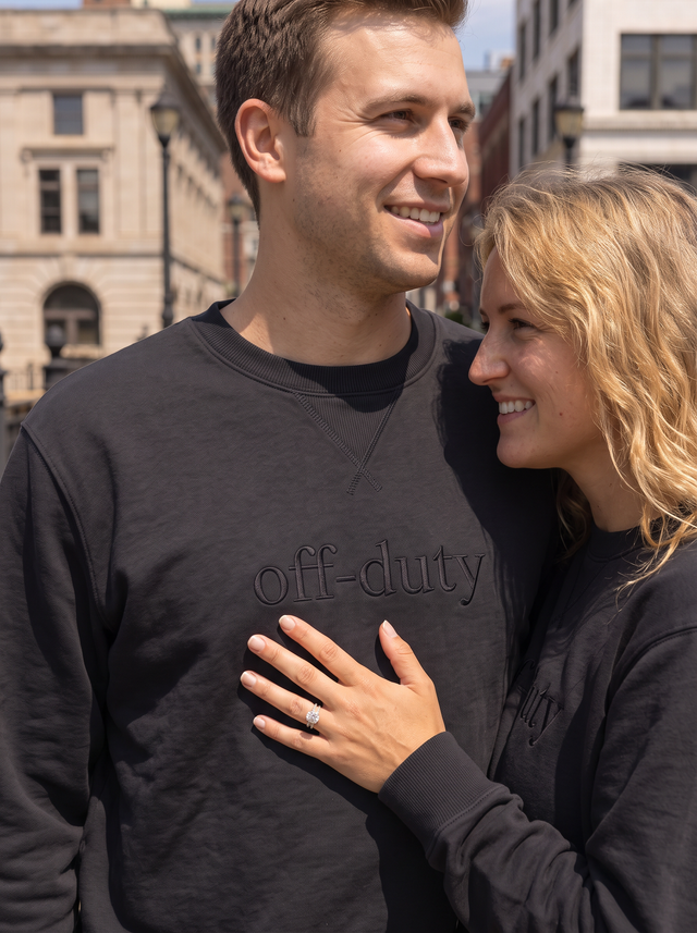 Off Duty Tonal Crewneck