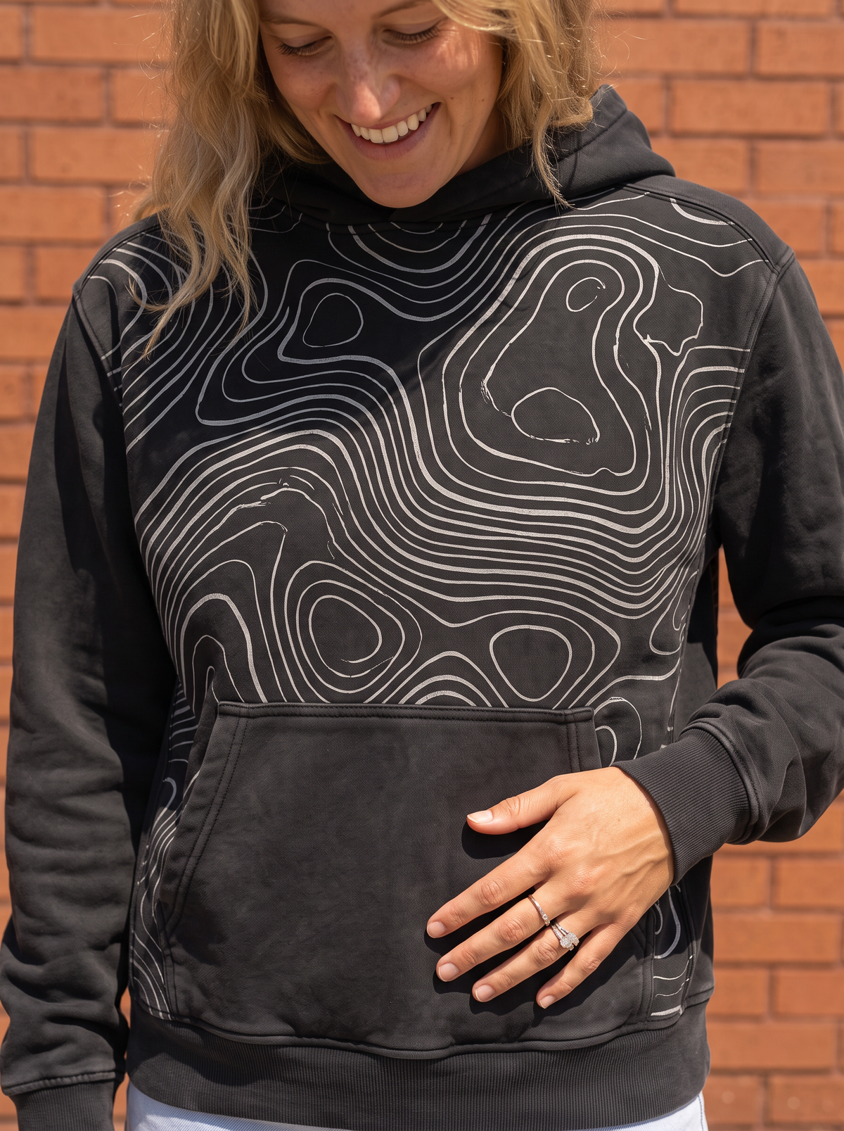 Contour Map Hoodie