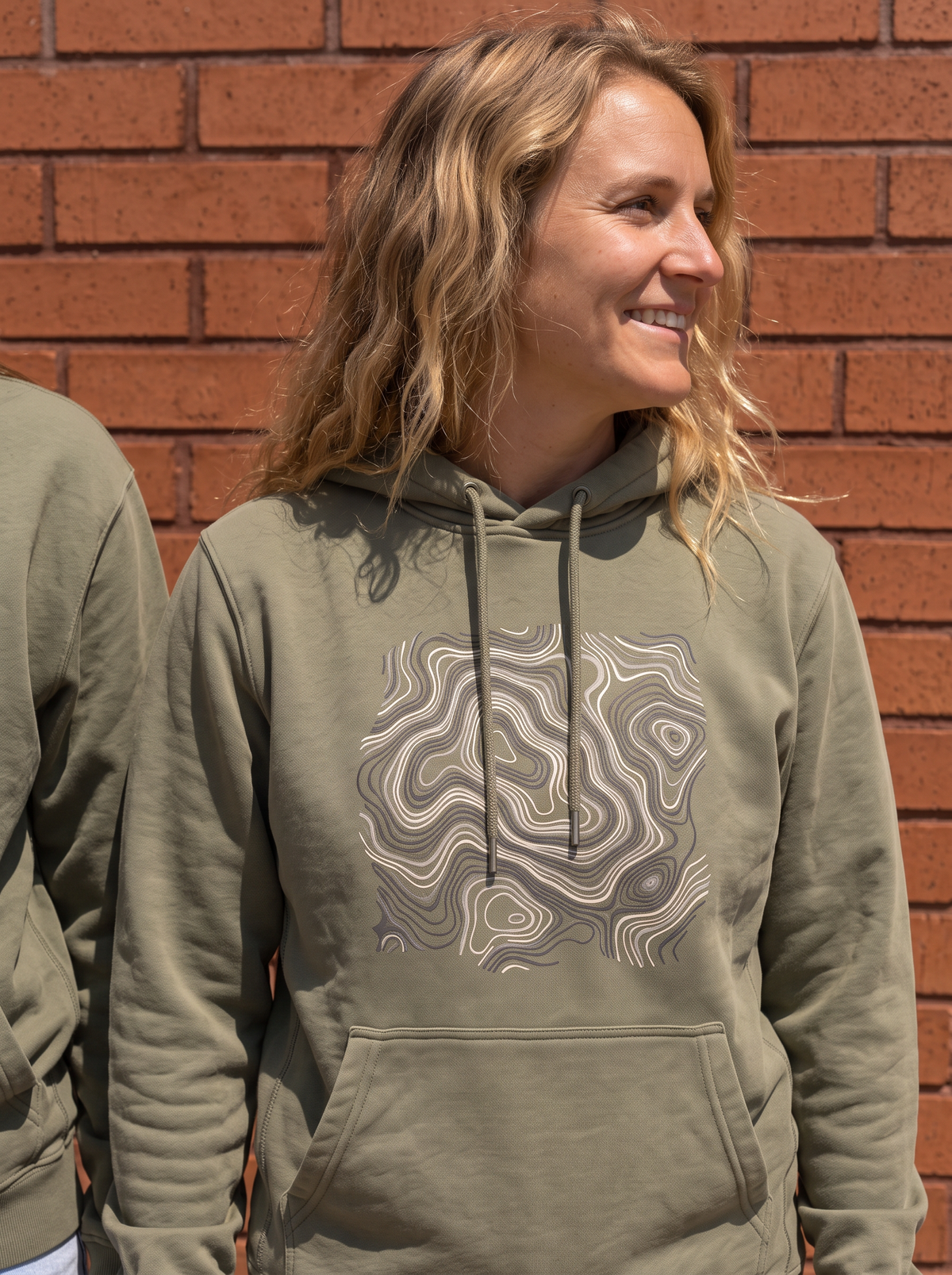 Contour Map Hoodie