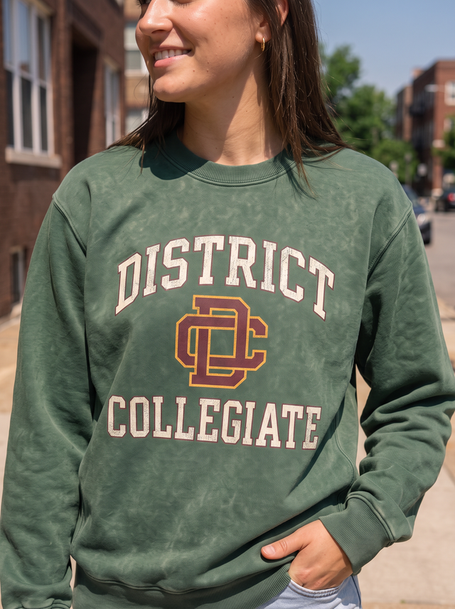 District Collegiate Crewneck