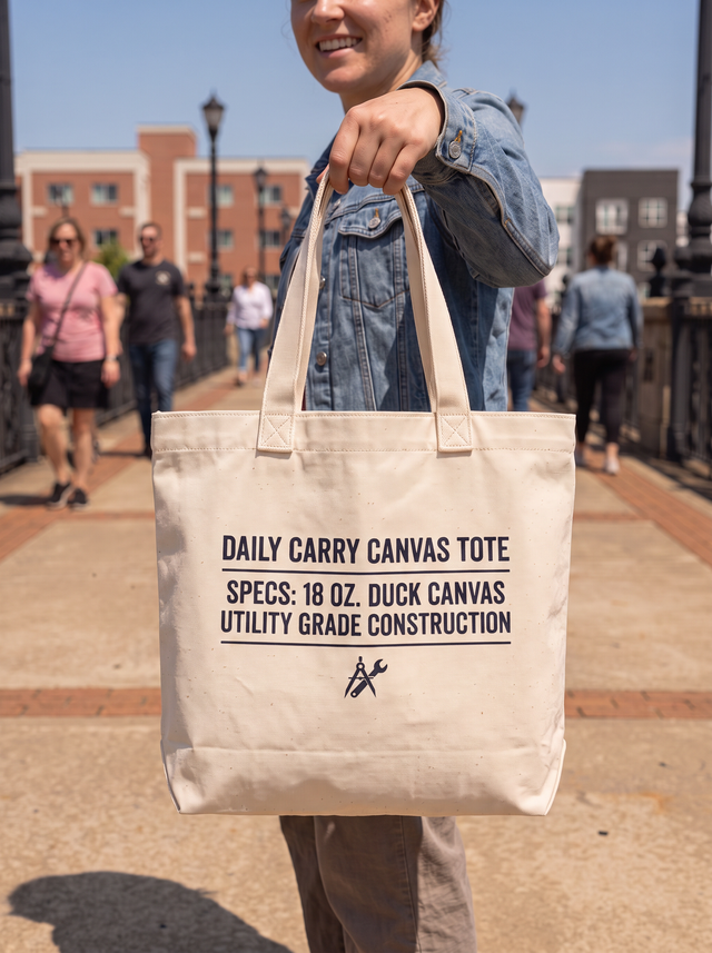 Daily Carry Canvas Tote