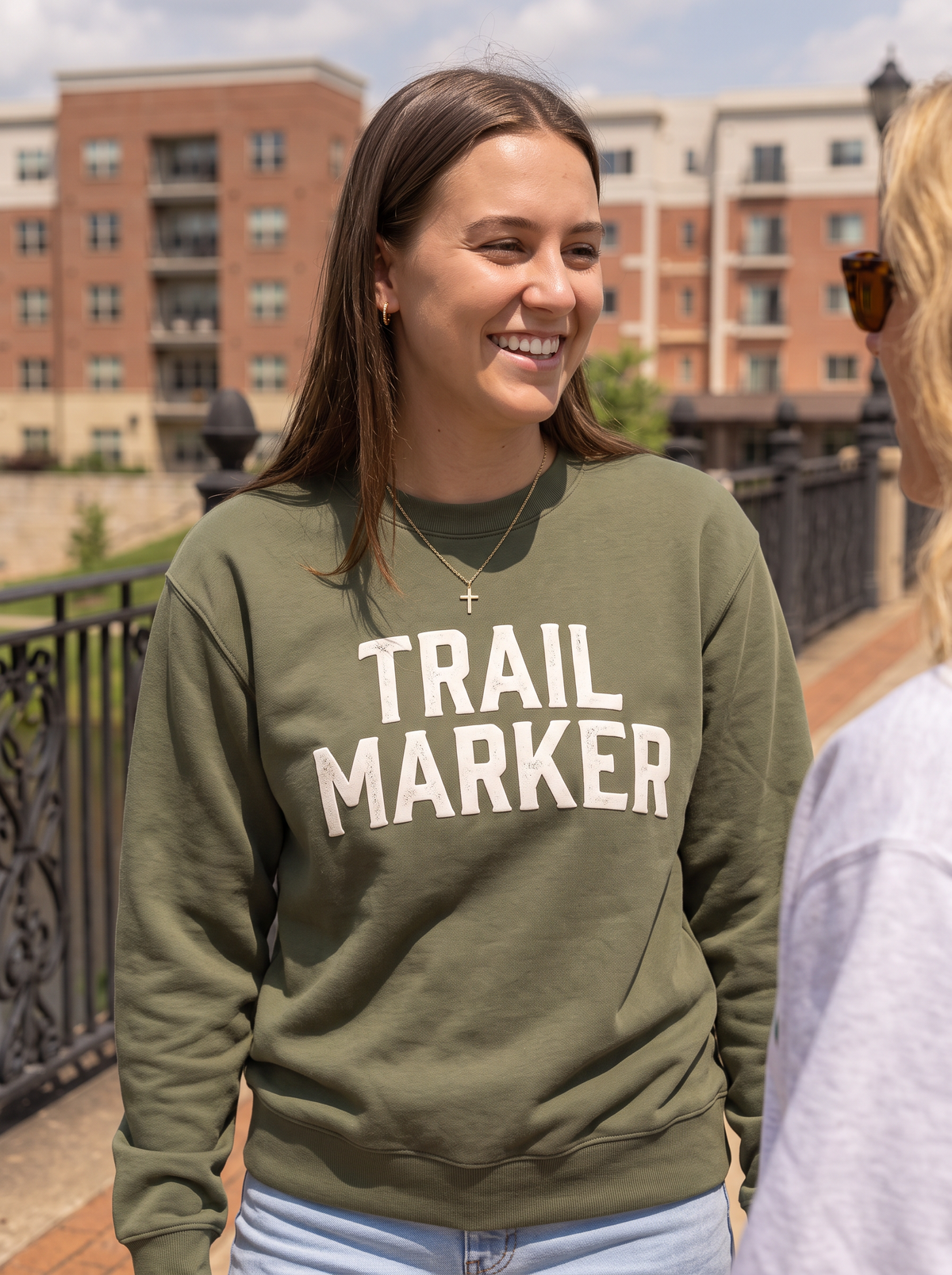 Trail Marker Crewneck