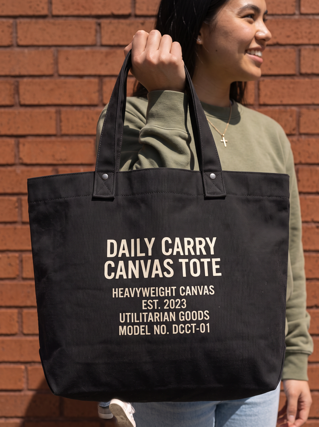 Daily Carry Canvas Tote