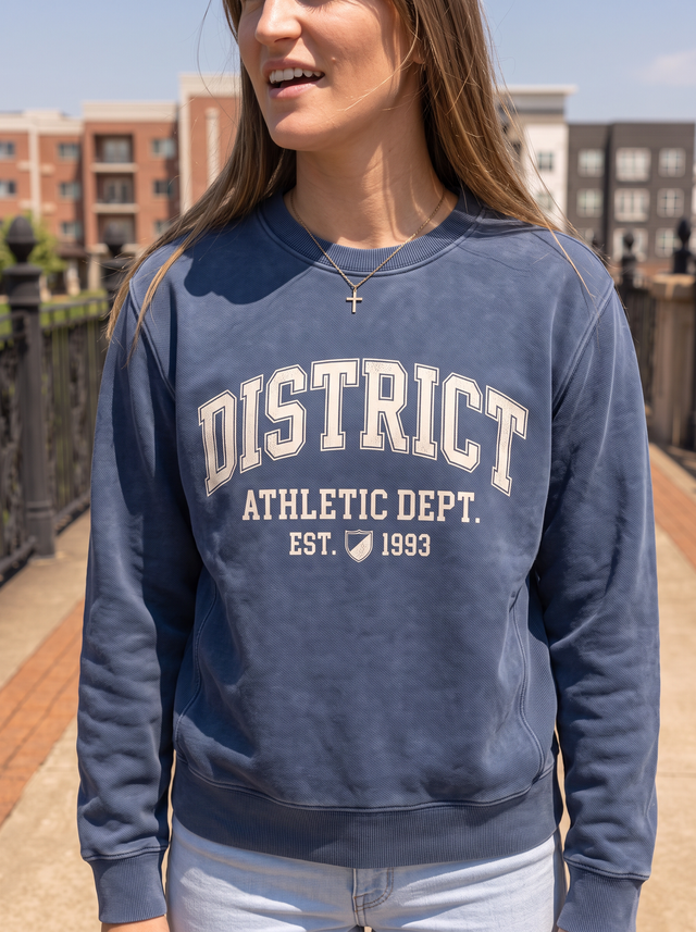District Collegiate Crewneck