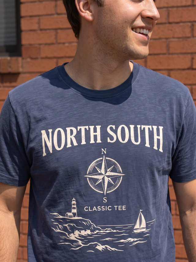 North South Classic Tee