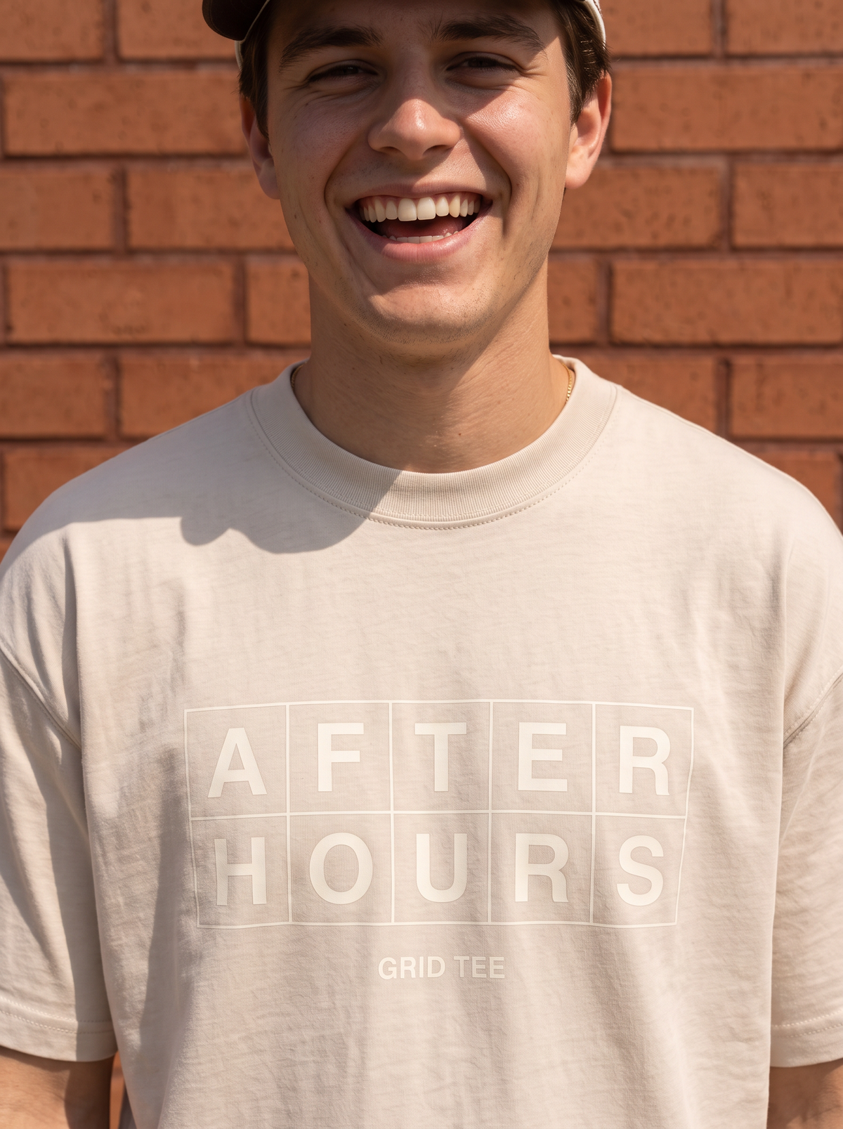 After Hours Grid Tee