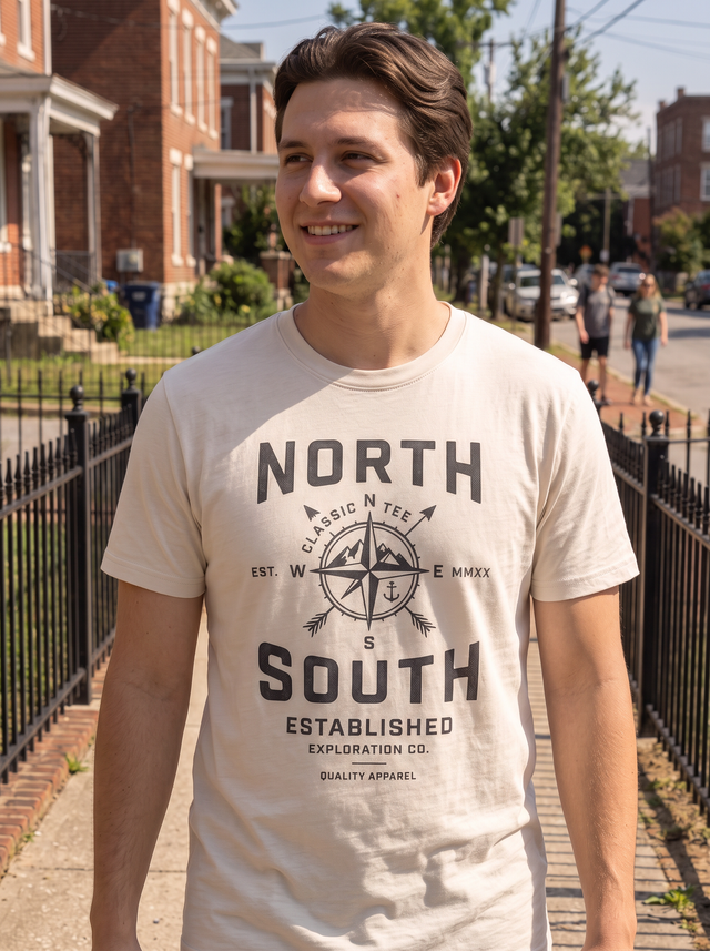 North South Classic Tee