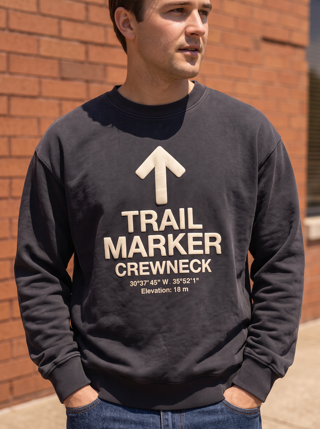 Trail Marker Crewneck