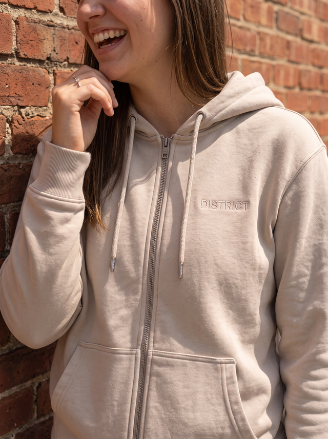 District Tonal Zip Hoodie