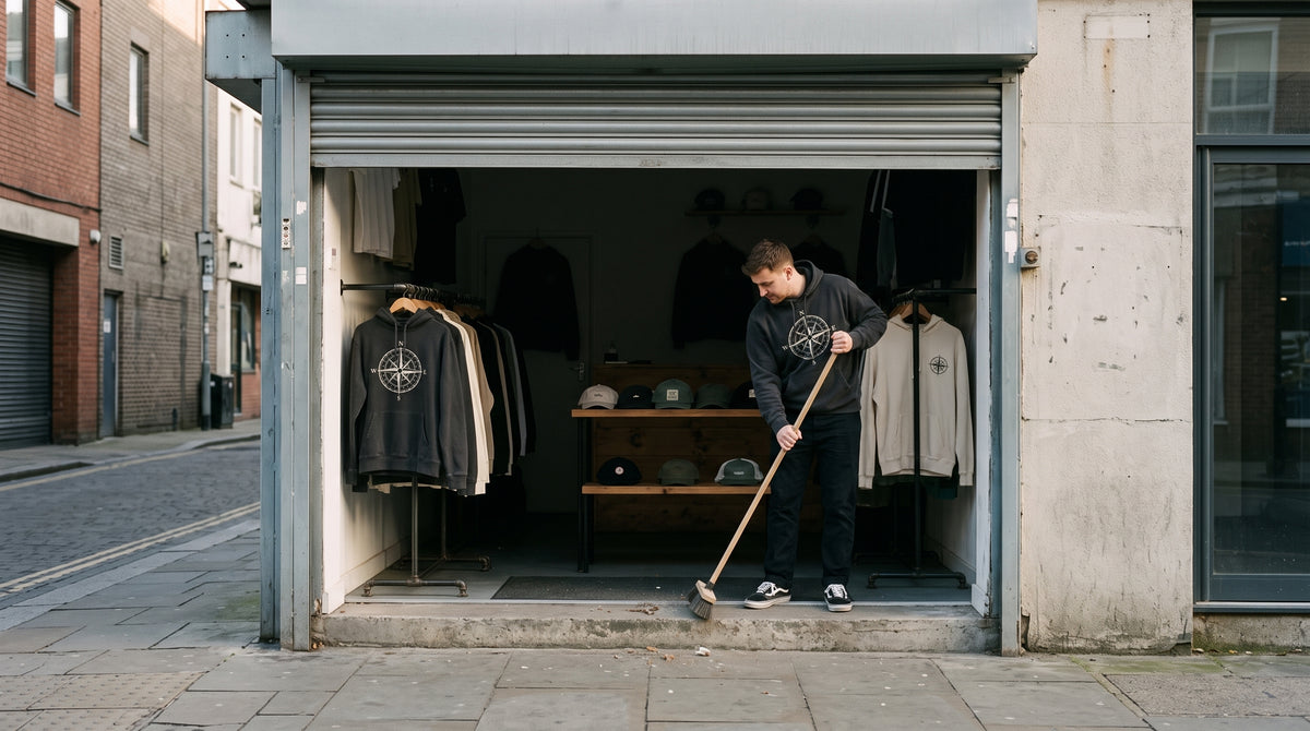 The Fearless studio shop in the morning