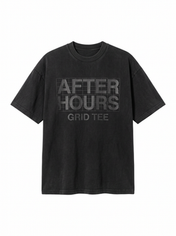After Hours Grid Tee