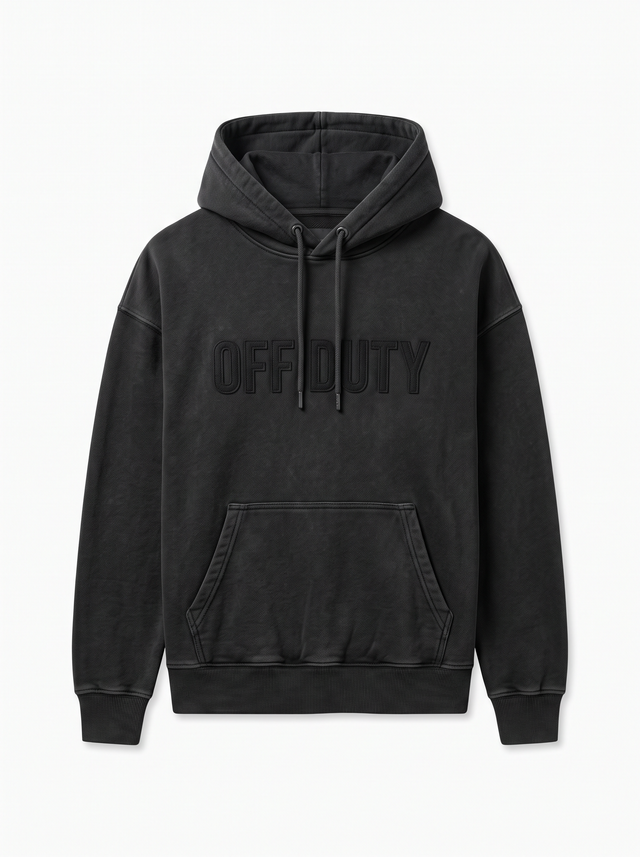 Off Duty Applique Hoodie