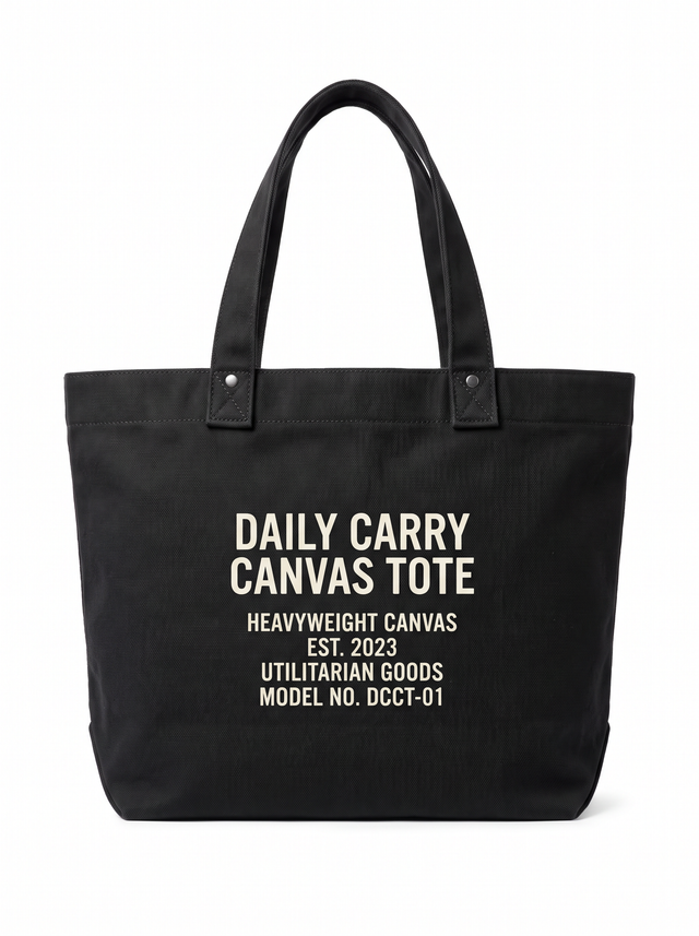 Daily Carry Canvas Tote