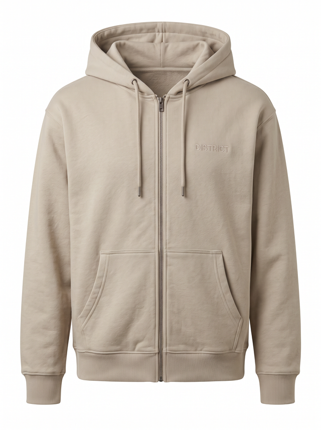 District Tonal Zip Hoodie