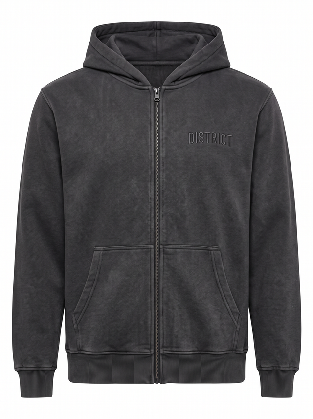 District Tonal Zip Hoodie