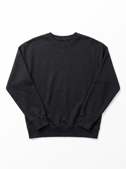 Off Duty Tonal Crewneck