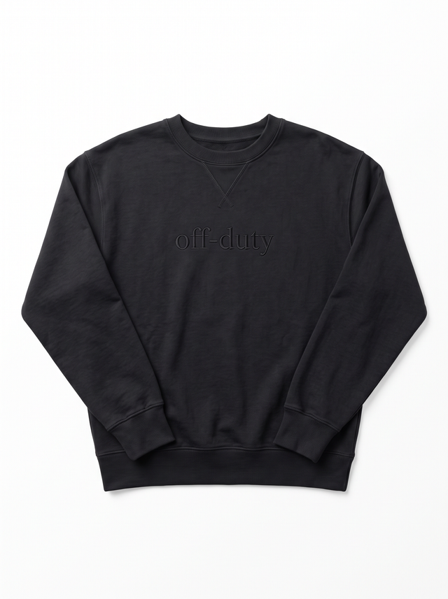 Off Duty Tonal Crewneck