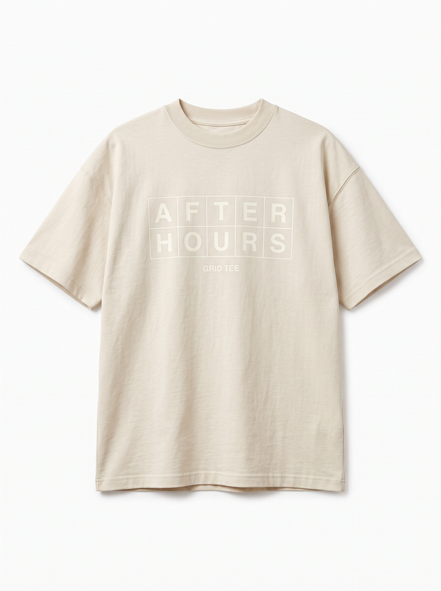 After Hours Grid Tee