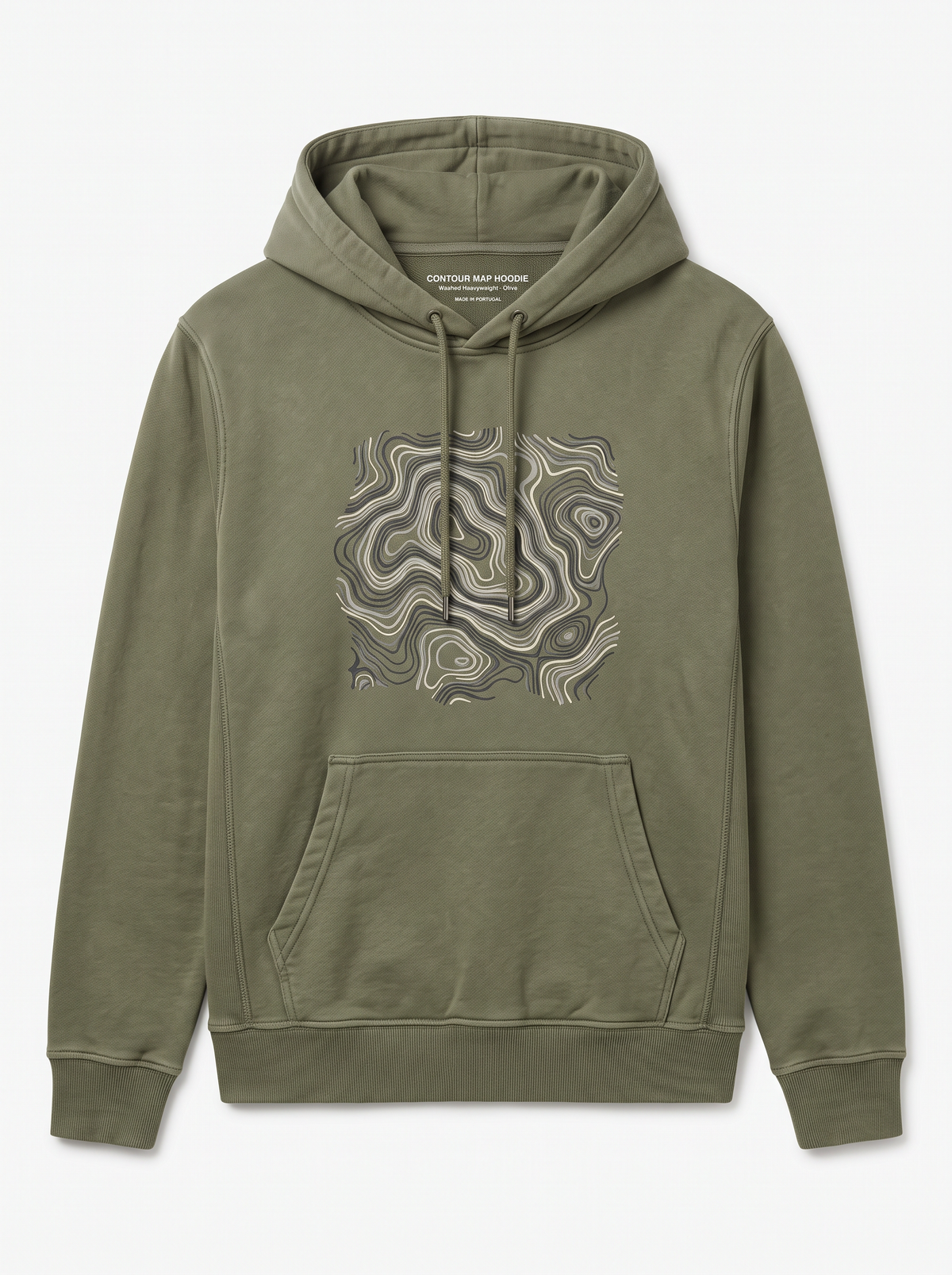 Contour Map Hoodie