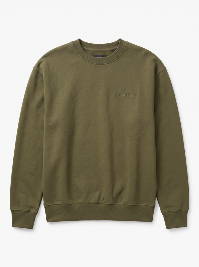 Off Duty Tonal Crewneck