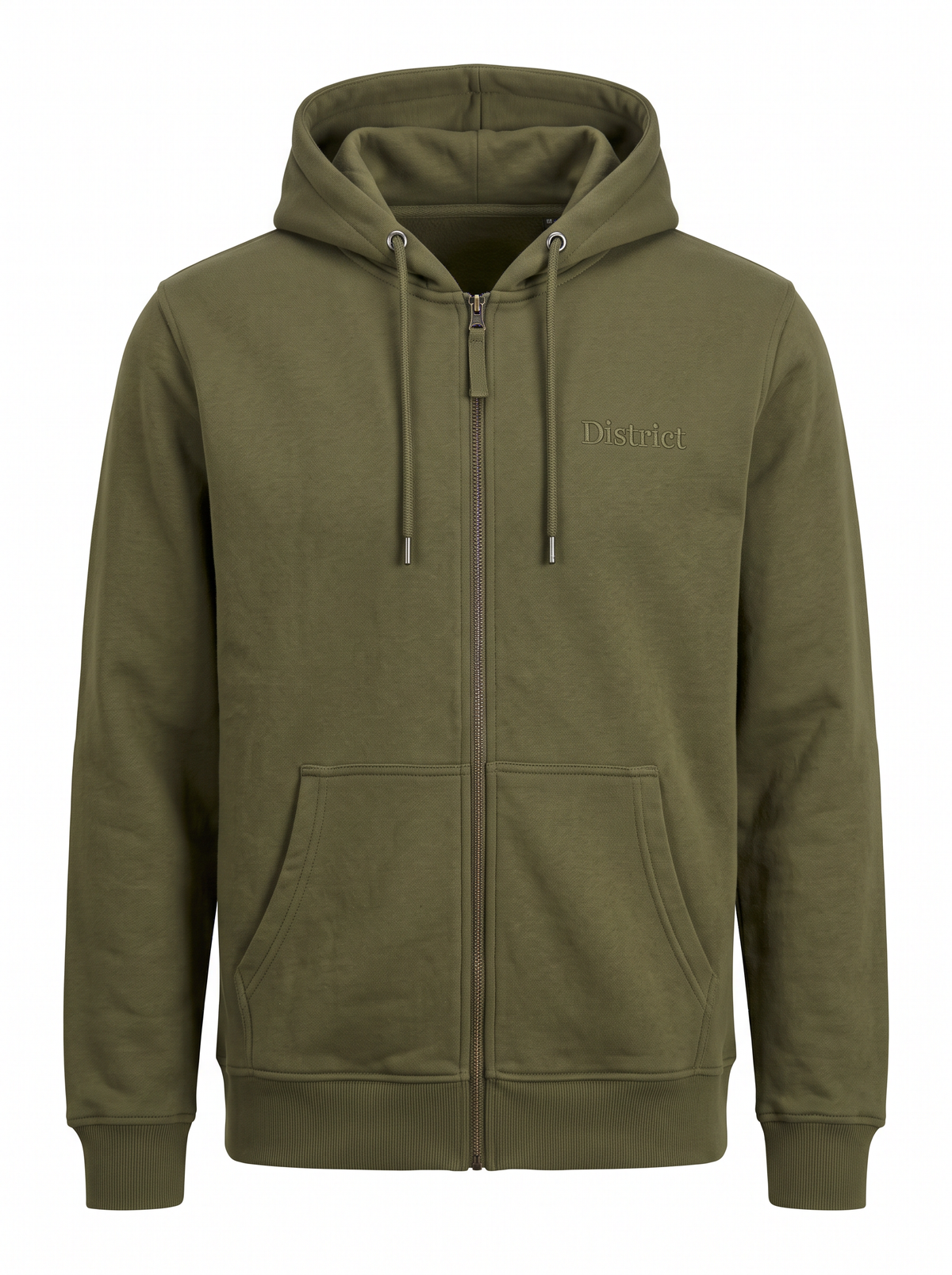 District Tonal Zip Hoodie