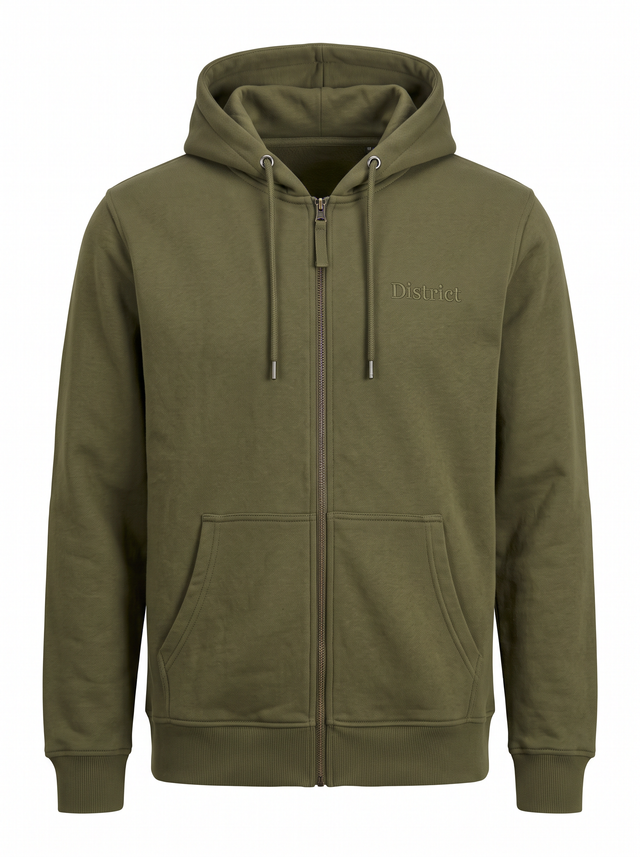 District Tonal Zip Hoodie