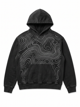 Contour Map Hoodie