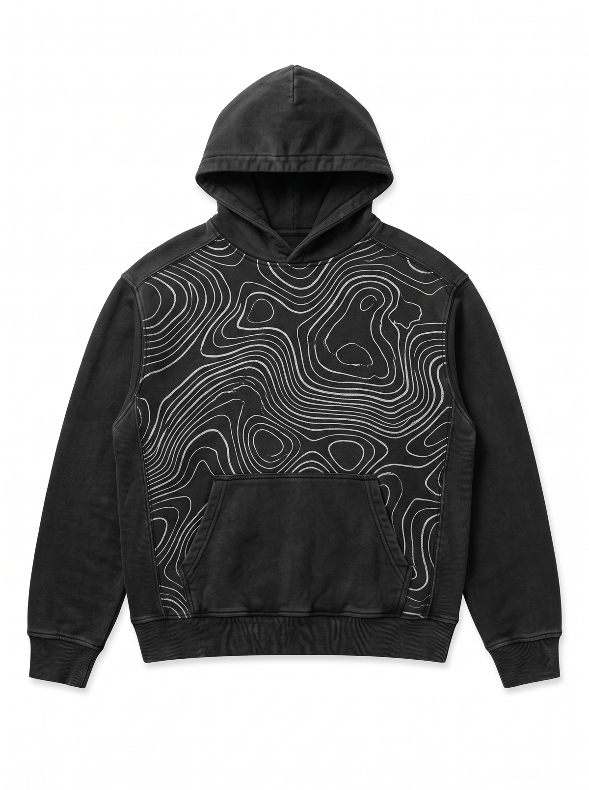 Contour Map Hoodie