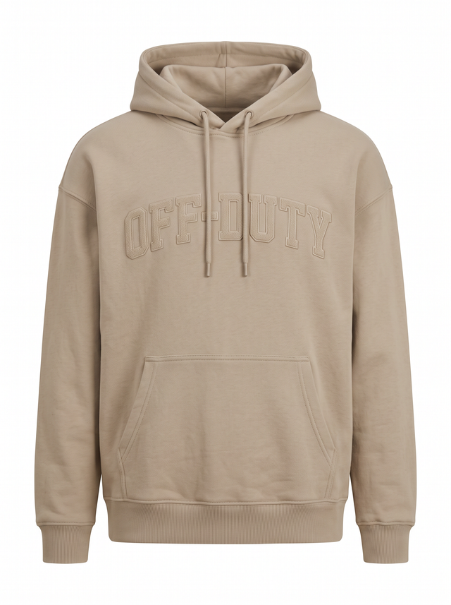 Off Duty Applique Hoodie