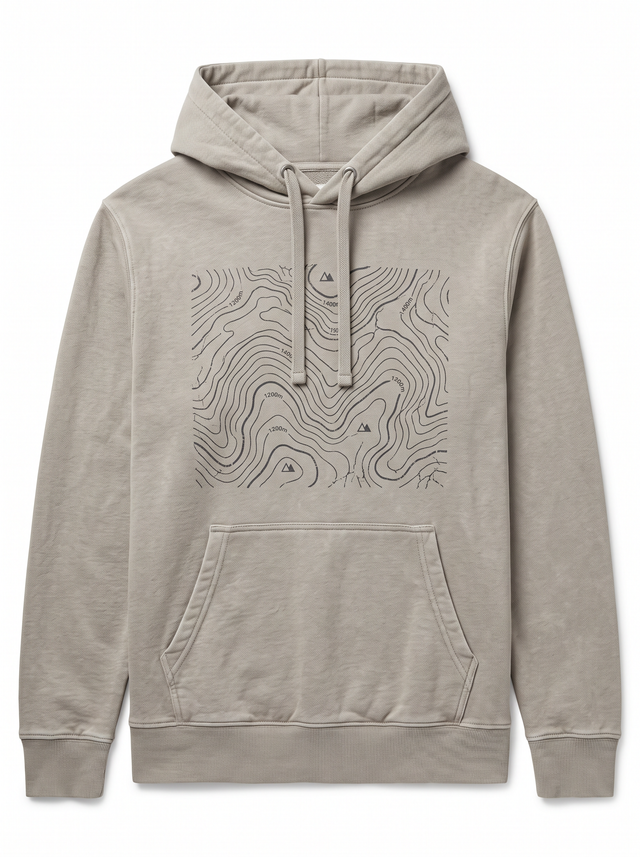Contour Map Hoodie