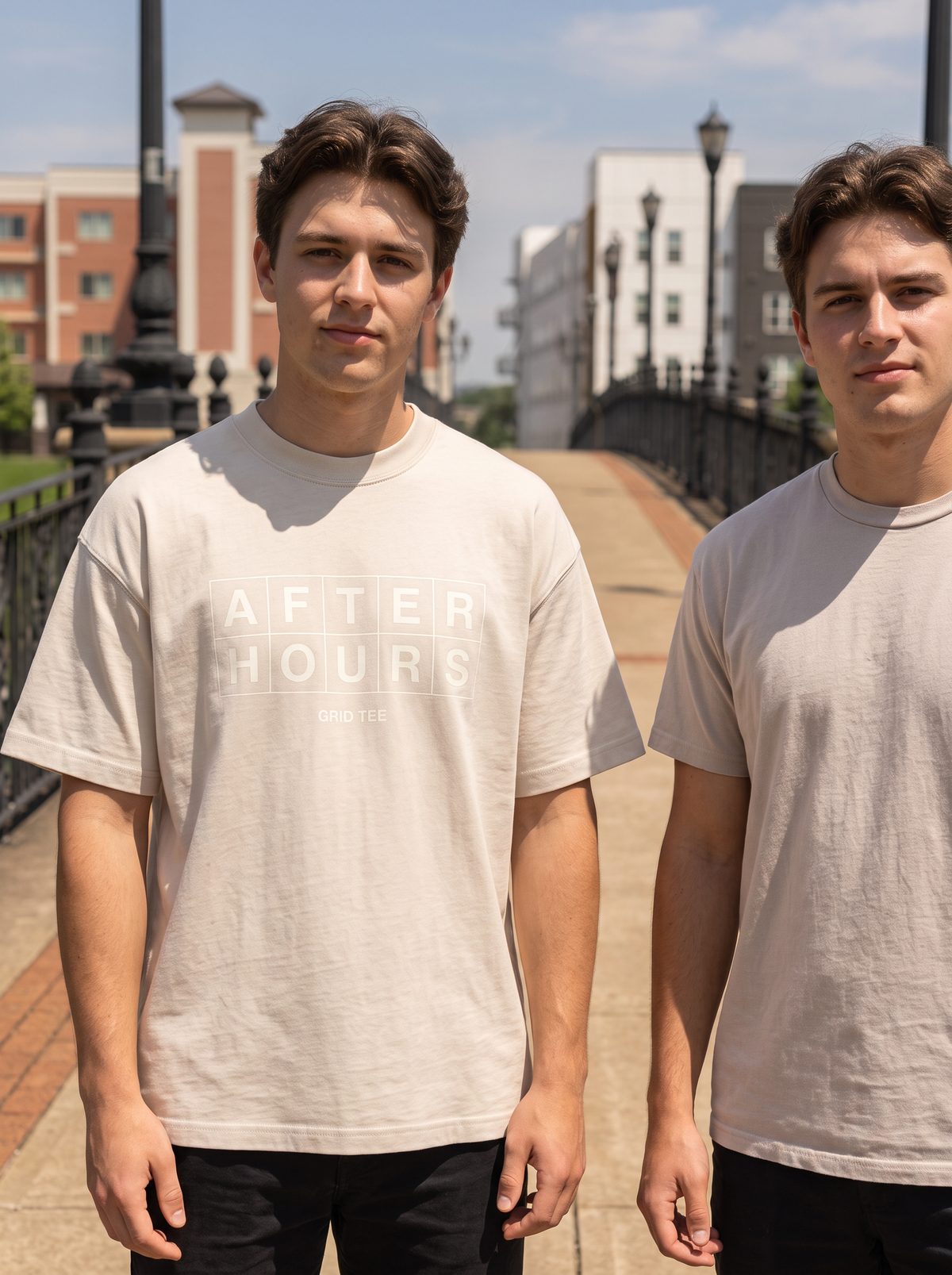 After Hours Grid Tee