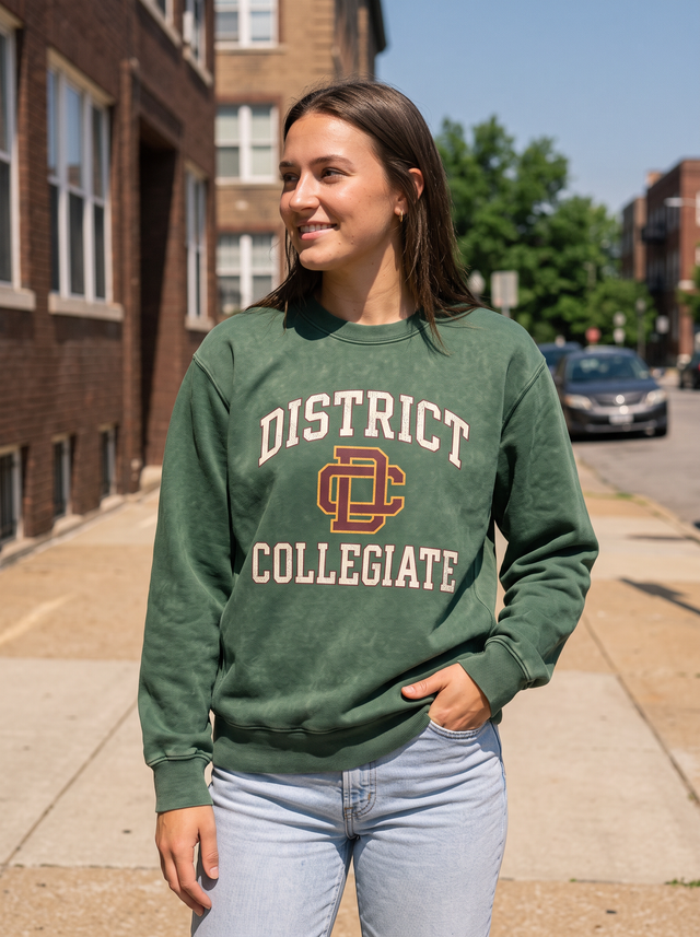 District Collegiate Crewneck