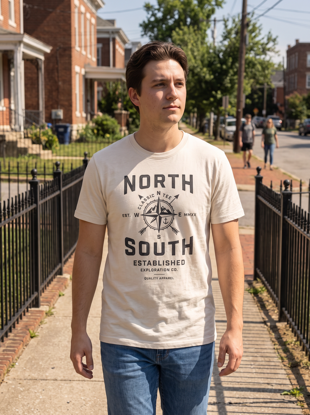 North South Classic Tee