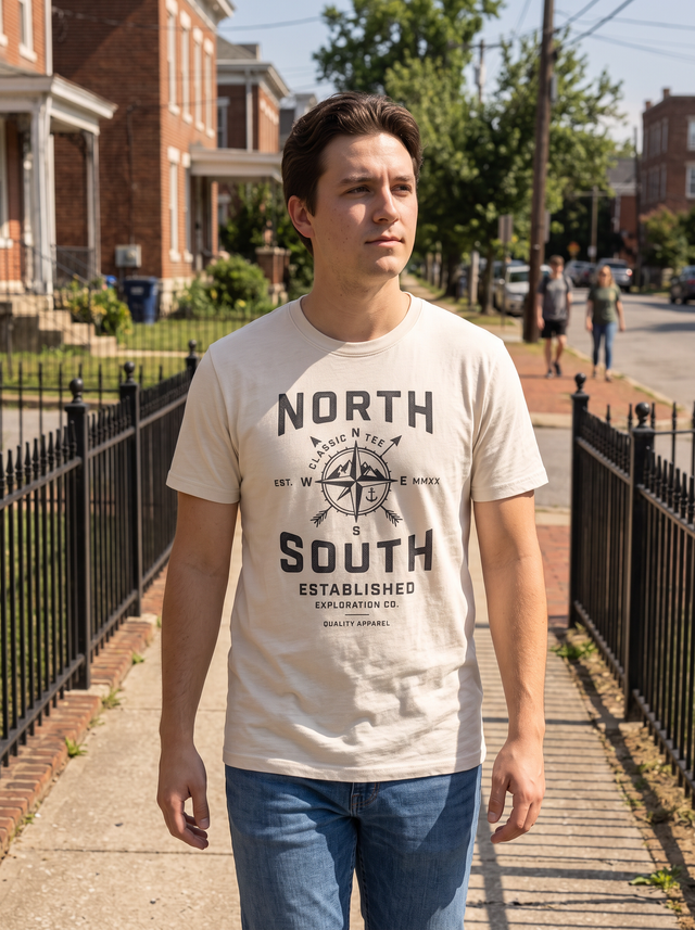 North South Classic Tee