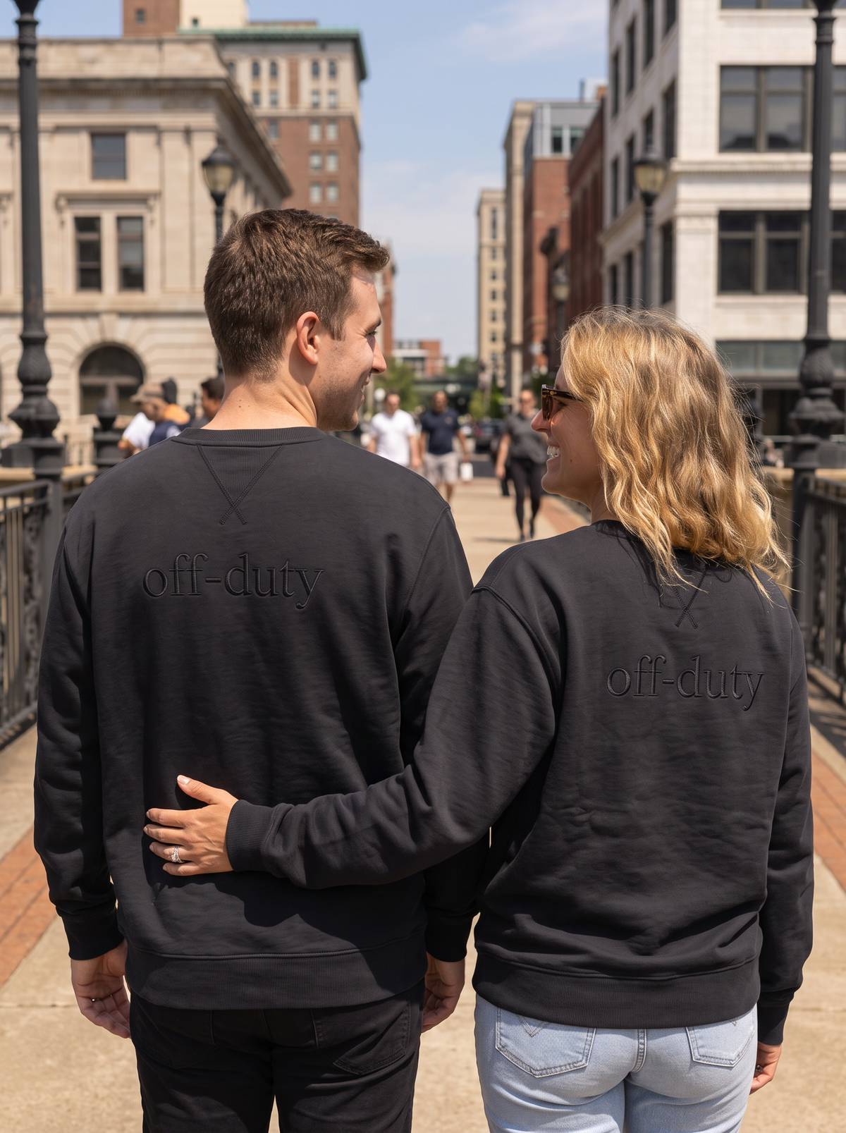 Off Duty Tonal Crewneck