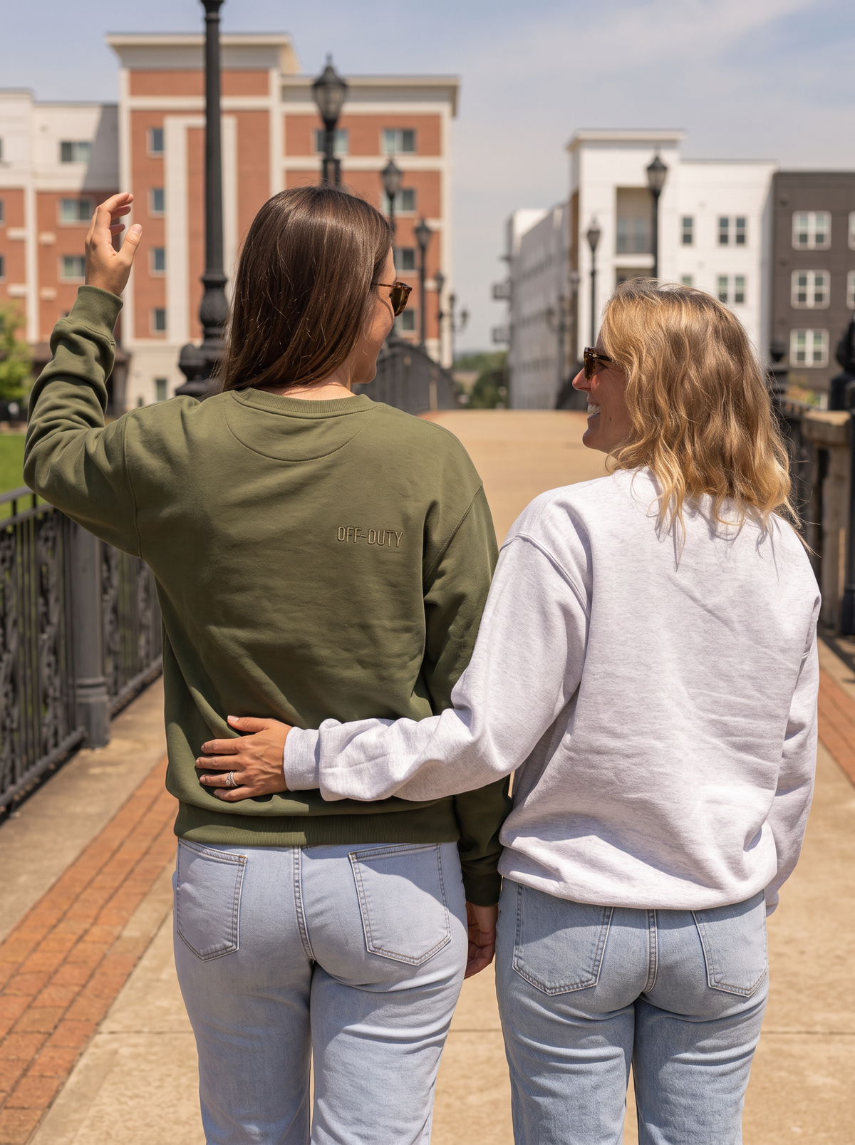 Off Duty Tonal Crewneck