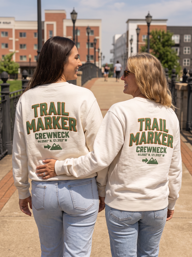 Trail Marker Crewneck
