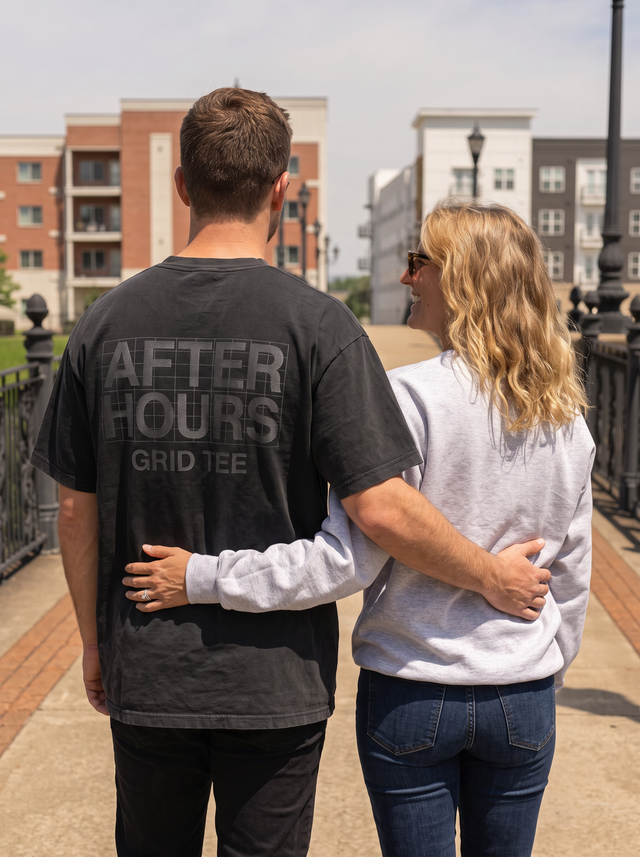 After Hours Grid Tee