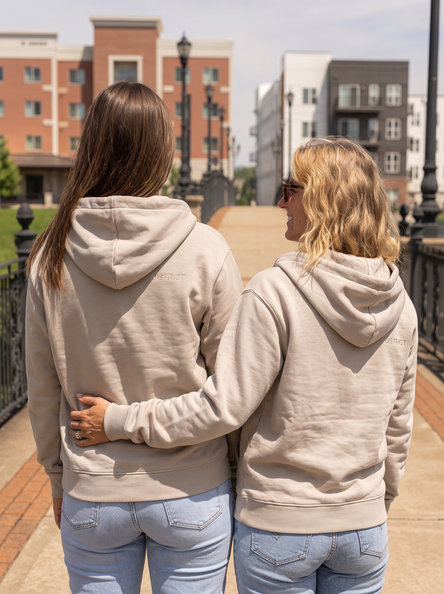 District Tonal Zip Hoodie