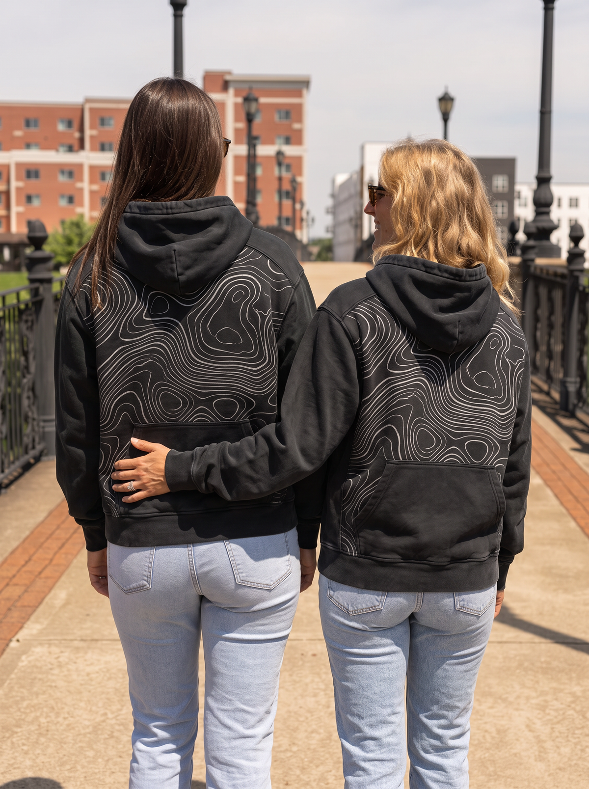 Contour Map Hoodie
