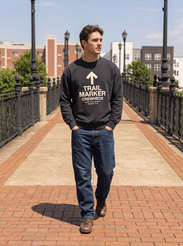 Trail Marker Crewneck