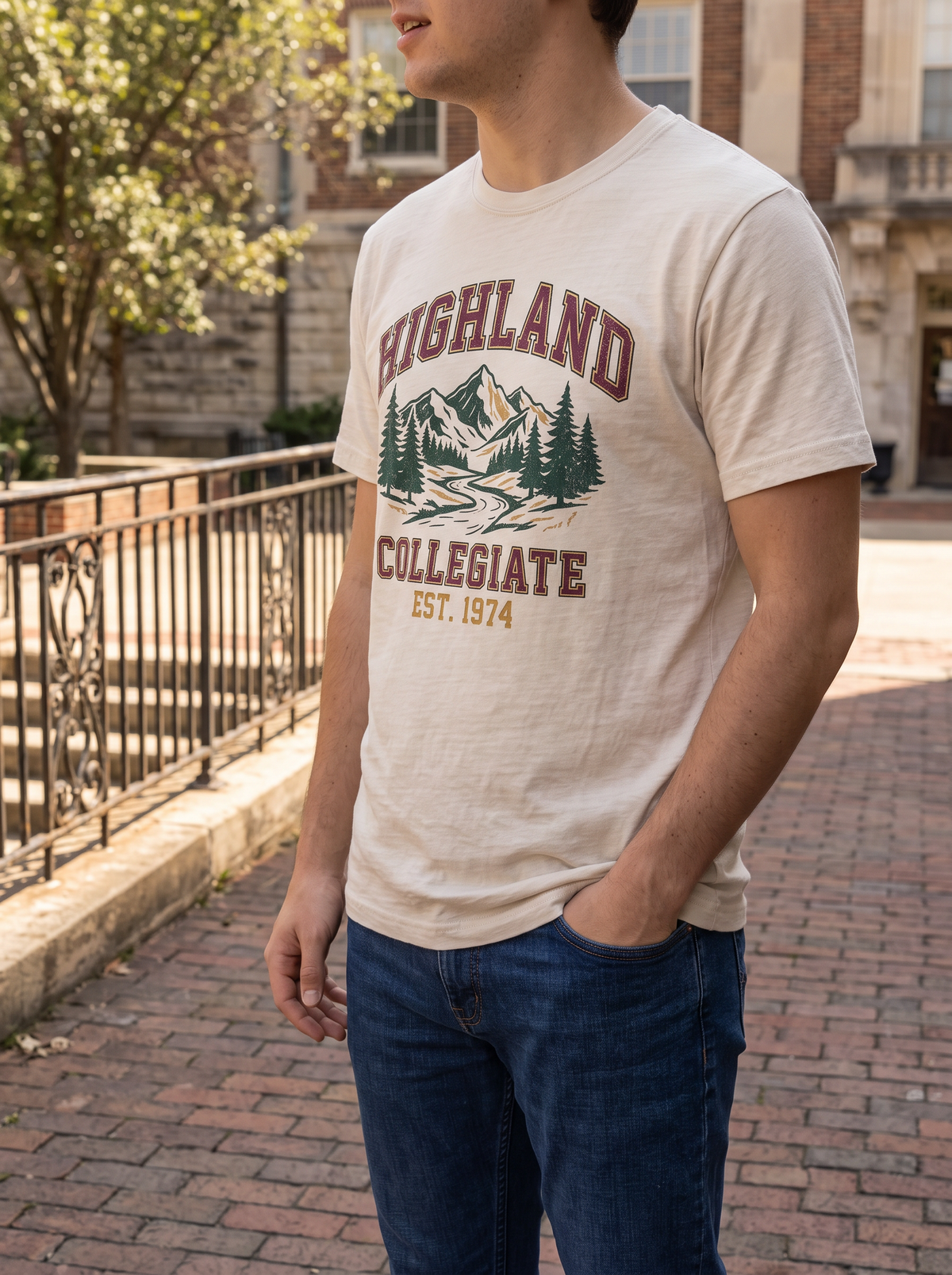 Highland Collegiate Tee