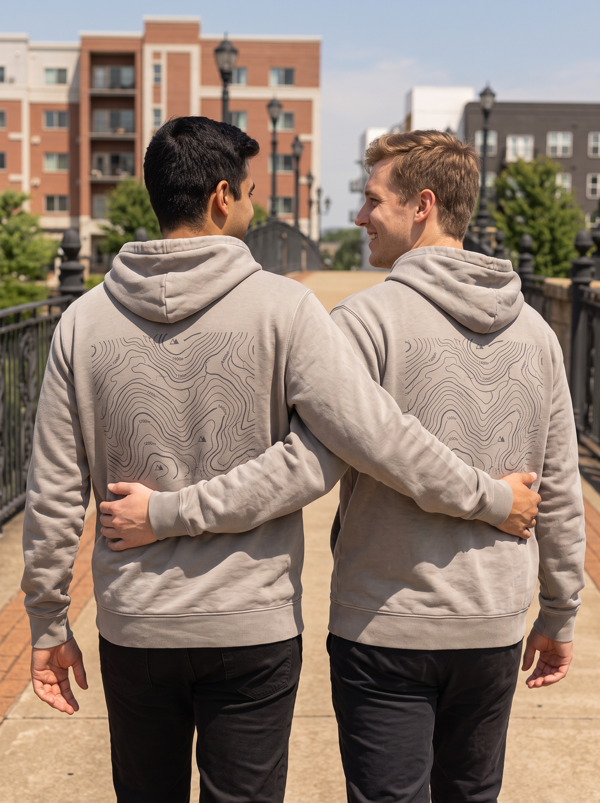 Contour Map Hoodie