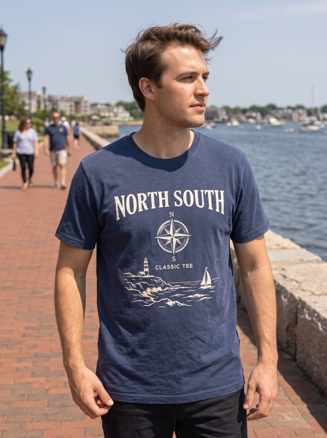 North South Classic Tee